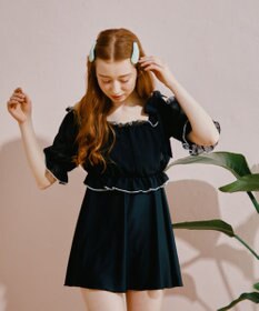 San-ai Resort（三愛水着楽園） WEB限定　Aラインワンピ9号・11号【Big Apple's（ビッグアップルズ）】