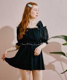 San-ai Resort（三愛水着楽園） WEB限定　Aラインワンピ9号・11号【Big Apple's（ビッグアップルズ）】