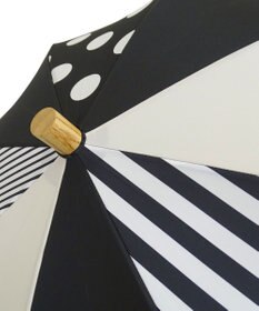 +RING 【UVカット90%以上】【数量限定】レディース向け 晴雨兼用（長ショート） BLK T1164