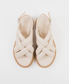 BONTRE 【LucaGrossi/ルカグロッシ】厚底パフィークロスサンダル/H760S-US