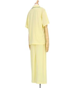 une nana cool 【綿100%】スビン天竺 半袖開襟パジャマ MADE WITH LIBERTY FABRIC