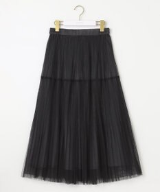 ANY SIS 【美人百花7月号掲載】プリーツチュールティアード スカート