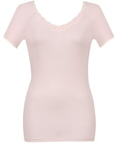 Wing インナー 綿100％(身生地部) 接触冷感 さらっと快適 【綿100% シャリ感タイプ】 3分袖 半袖 3Lまで対応 大きいサイズ 春 夏 EL6362 ウイング／ワコール