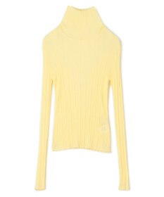 uncrave シアーニット タートルネック トップス（uncrave WHITE）