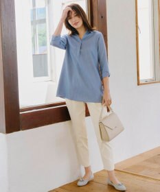 Tiaclasse 【安田美沙子さん着用/小倉優子さん着用・洗える/撥水】プチリボンニットフラットパンプス