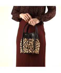 LA BAGAGERIE カウヘアー2WAYバケットバッグ