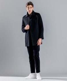 JOSEPH HOMME DOUBLE FACE CASHMERE BALMACHAN COAT
