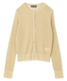 uncrave 【手洗い可】ラメ シアー ニット カーディガン（uncrave STANDARD）