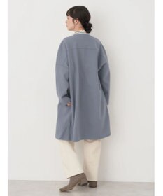 earth music&ecology 圧縮風ポンチコーディガン