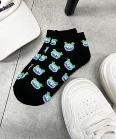 WEGO モンスター総柄ショートソックス