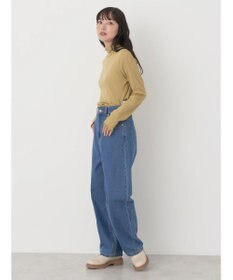 earth music&ecology コットンシアータートルネックプルオーバー