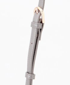 LA BAGAGERIE シープレザー　ギャザーミニマムバッグ