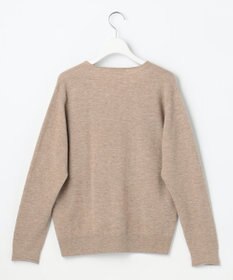 自由区 S 【SHIHOさん着用】ウールハイゲージVネック ニット