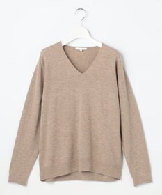 自由区 S 【SHIHOさん着用】ウールハイゲージVネック ニット