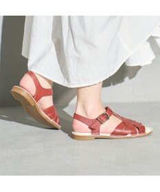 ing <ing>【サスティナブル】クロスメッシュデザインサンダル