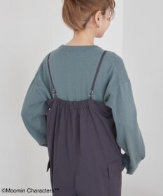 AMERICAN HOLIC Moomin 袖刺繍ニットプルオーバー