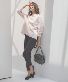 ANY L 【UVカット/ウエストゴム/ストレッチ】大人の７daysデイリーパンツ