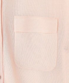 23区 【先行予約/WEB&一部店舗限定カラーあり】シャイニーシアー フラップポケット カーディガン