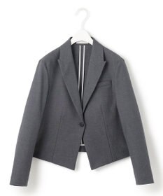 ICB 【接触冷感・UVケア・撥水・洗える】LooseWeave クロップドジャケット