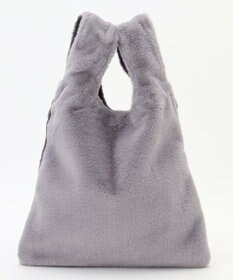 ANY 2WAYバイカラーファーバッグ