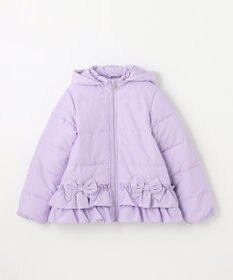 ANY KIDS 【洗濯機OK】中綿リボンコート