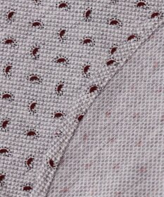 JOSEPH ABBOUD 【綿100％・ストレッチ】コンフォートジャージープリントシャツ