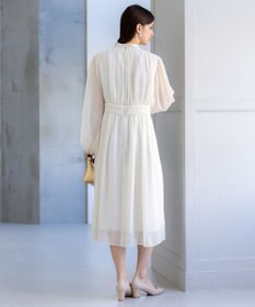 23区 L 【APPLAUDIR】クレープシフォン ドレス