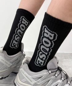 WEGO ロゴデザインソックス（R）