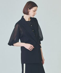 GRACE CONTINENTAL トリアセテーラードジレ