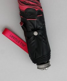 AURORA JILL STUART（ジル スチュアート）マーカーペインティング刺しゅう晴雨兼用傘(折りたたみ傘)