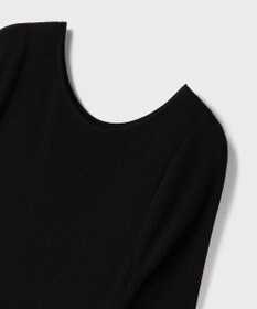 GRACE CONTINENTAL ラメモールニットジャガードワンピース