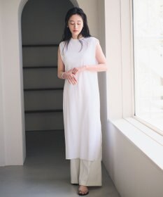 #Newans 【洗える】サーマルノースリーブワンピース