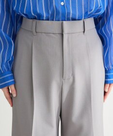 Green Parks きれシルストレートワイドパンツ