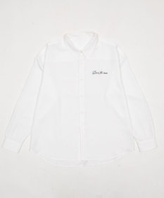 WEGO ワンポイントルーズシャツ（LS）