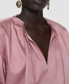 JOSEPH コットンサティーンブラウス　NADOR