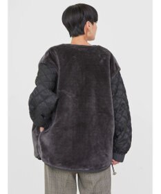 AMERICAN HOLIC キルポカリバーシブルキルティングミディコート