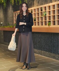 Tiaclasse 【洗える】カットツイルマーメイドスカート