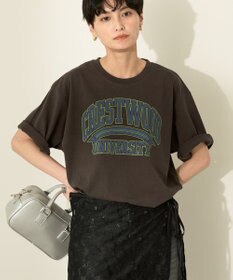 AMERICAN HOLIC バイオウォッシュ加工ロゴＴシャツ