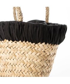 UNBILLION カシュカシュ cachecache / 口元かがりカゴバッグ