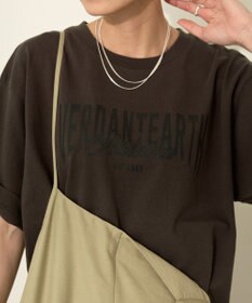 AMERICAN HOLIC バイオウォッシュ加工ロゴＴシャツ