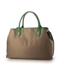 UNBILLION ペルケ perche / ナイロン×牛革付属ユーティリティ2wayトート