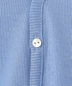 BEIGE， 【洗える・BAILA 10月号掲載】MARINO / 2WAYリブコンパクトカーディガン