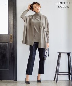 ICB 【洗える・WEB限定カラーあり】 ヴィスコースワイド カーディガン