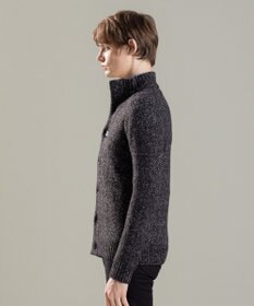 JOSEPH HOMME ツイストメランジ　ニットカーディガン　