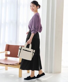 Tiaclasse 【洗える】ティアードフレアスカート