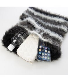 UNBILLION カシュカシュ cachecache / マルチボーダーファートート