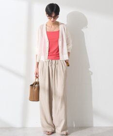 AMERICAN HOLIC 【カップ付き】細リブキャミソール