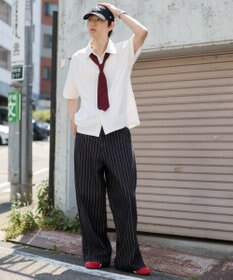 WEGO クロップドSSムジシャツ