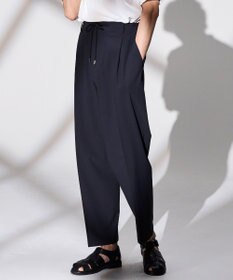 JOSEPH HOMME 【WEB限定】【新素材 / 新型】サマーヴェールストレッチ　ドロスト付ワイドテーパードパンツ/ MARLOW