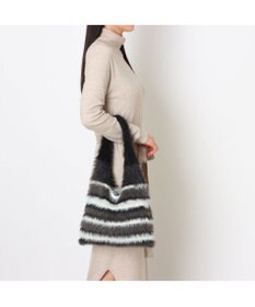 UNBILLION カシュカシュ cachecache / マルチボーダーファートート